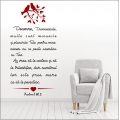 Sticker mare perete, Multe sunt minunile si planurile Tale...